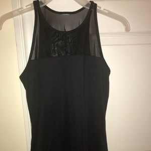 Black Mesh Old Navy Active Tank Top